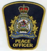 CANADA,ALBERTA,ALBERTA PEACE OFFICER 1